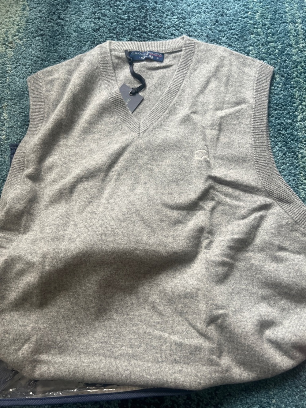 Masters Men's V-Neck - Light Gray